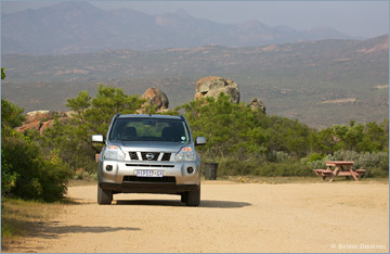 Unser Mietwagen - Nissan X-Trail 2x4