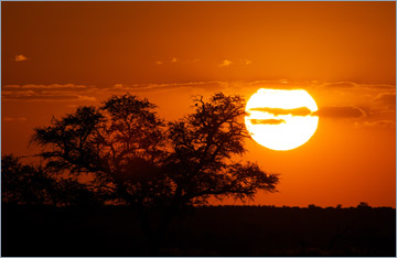 Sonnenuntergang in Grootkolk