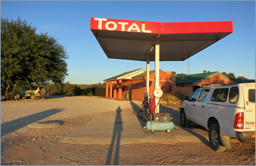 Tankstelle in Mata Mata