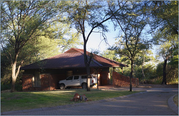 Unser Bungalow im Waterberg Camp