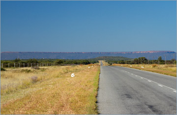 Waterberg in Sicht