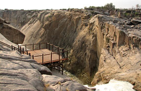 Aussichtpunkt am Augrabies Falls