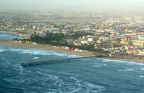 Swakopmund mit der "Jetty"