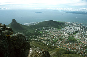 Kapstadt - Blick vom Tafelberg