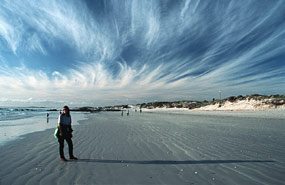 am Strand von Yzerfontein